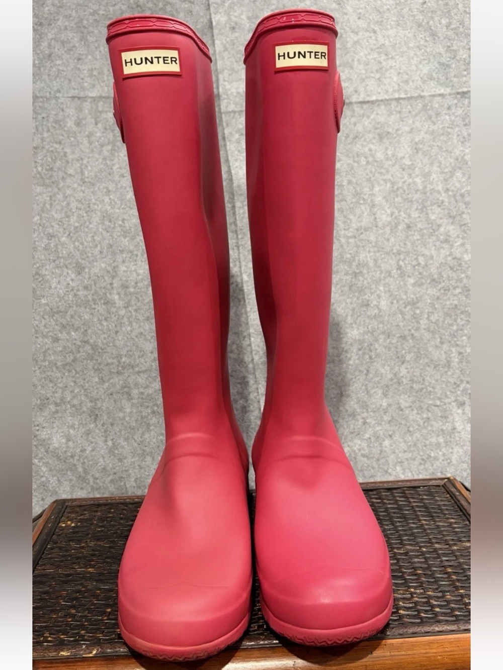 Hunter Pink Rain Boots - Picture 2 of 13